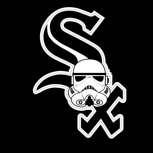 Chicago White Sox Star Wars Logo iron on transfers